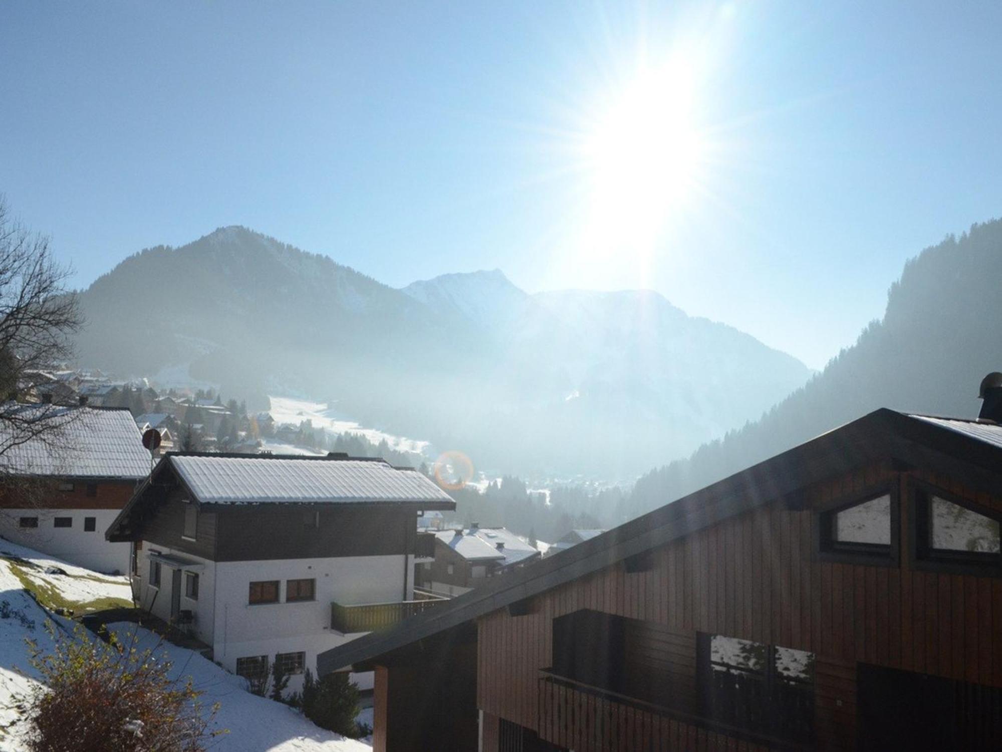 Charmant Studio 3 Pers. Avec Balcon, Proche Centre Et Remontees, Parking Inclus, Chatel - Fr-1-676-34 Apartment Luaran gambar