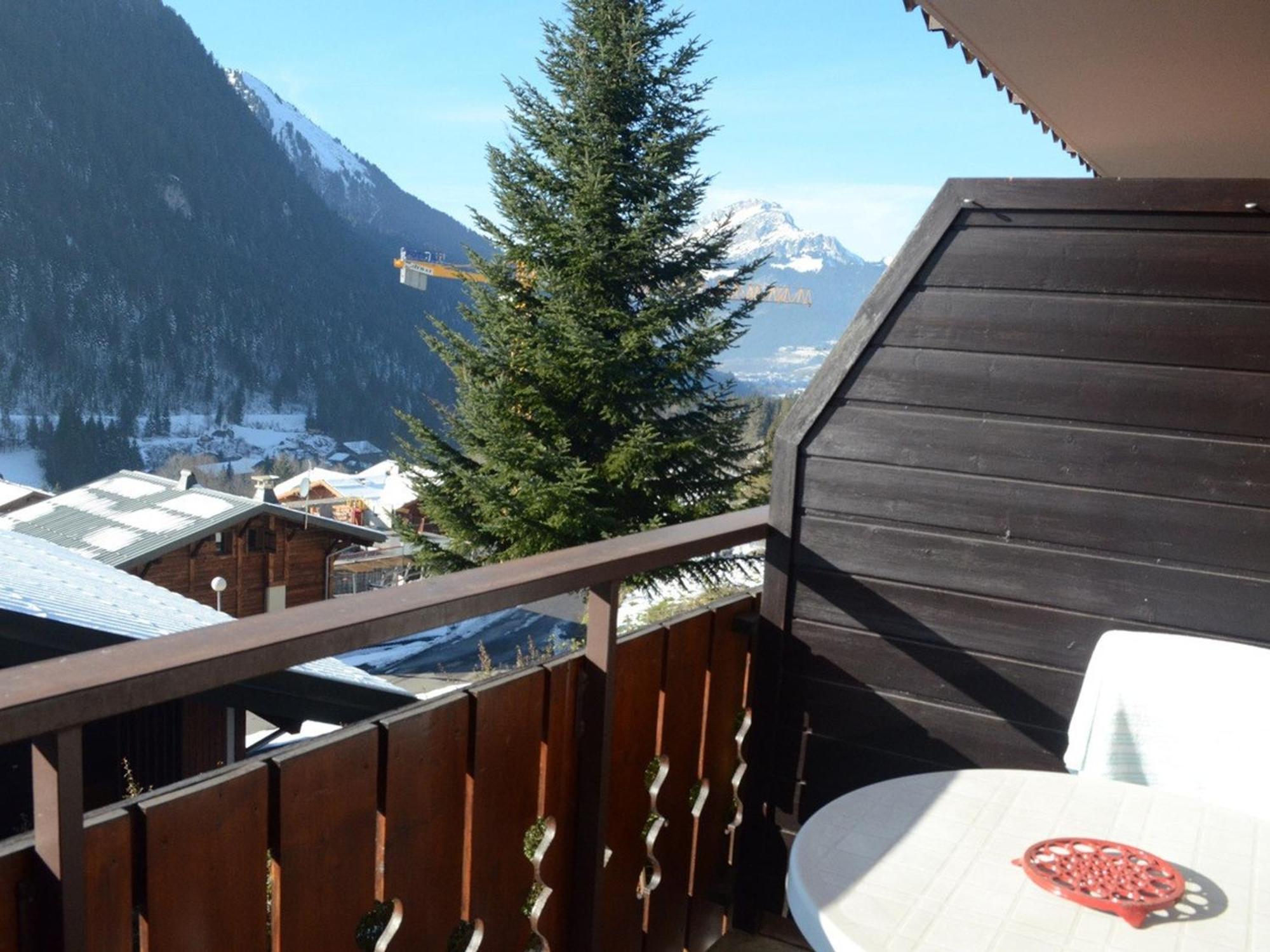 Charmant Studio 3 Pers. Avec Balcon, Proche Centre Et Remontees, Parking Inclus, Chatel - Fr-1-676-34 Apartment Luaran gambar